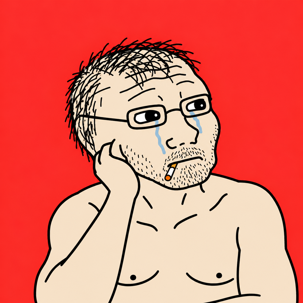 Normie portrait